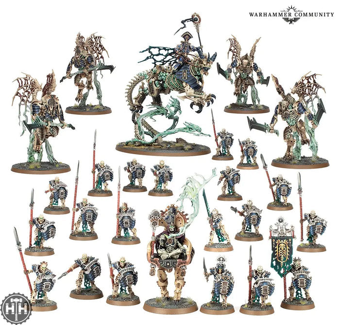 Ossiarch Bonereapers: Null Myriad Phalanx Games Workshop