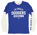 Outerstuff MLB Boys Youth 3-in-1 Long and Short Sleeve T-Shirt Combo Pack - Los Angeles Dodgers