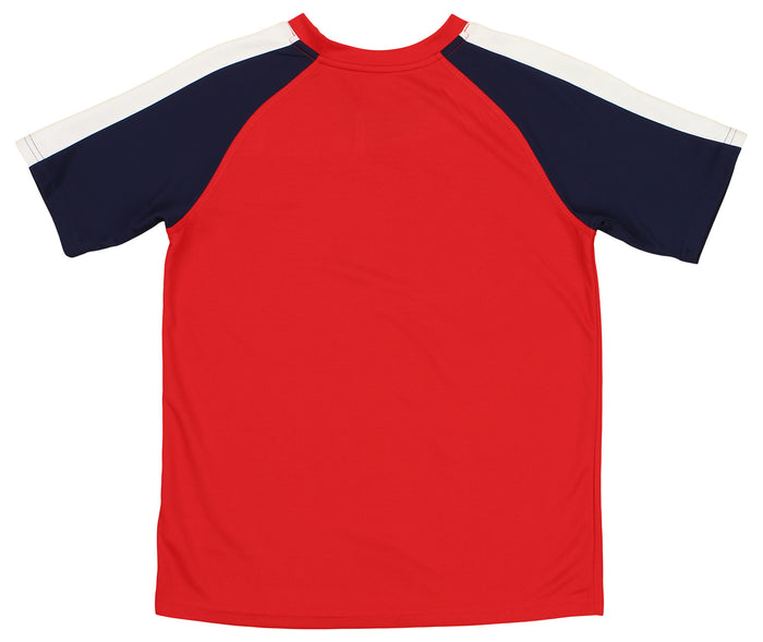 Outerstuff MLB Los Angeles Angels Boys Youth Short Sleeve V-Neck Team Color Jersey T-Shirt