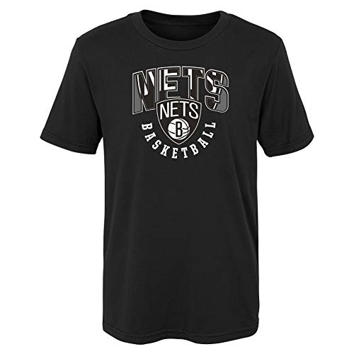 Outerstuff NBA Boys Brooklyn Nets 4-20 Hot Shot Short Sleeve Tee