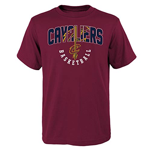 Outerstuff NBA Boys Cleveland Cavaliers 4-20 Hot Shot Short Sleeve Tee