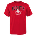 Outerstuff NBA Boys Houston Rockets 4-20 Hot Shot Short Sleeve Tee