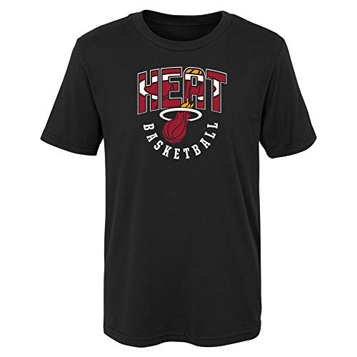 Outerstuff NBA Boys Miami Heat 4-20 Hot Shot Short Sleeve Tee