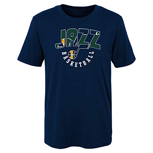 Outerstuff NBA Boys Utah Jazz 4-20 Hot Shot Short Sleeve Tee