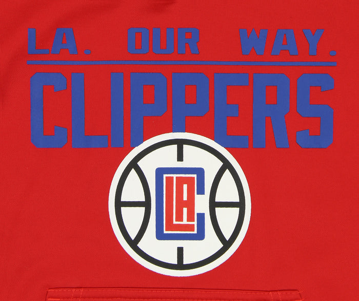 Outerstuff NBA Boys Youth Los Angeles Clippers Pacesetter Hoodie, Red