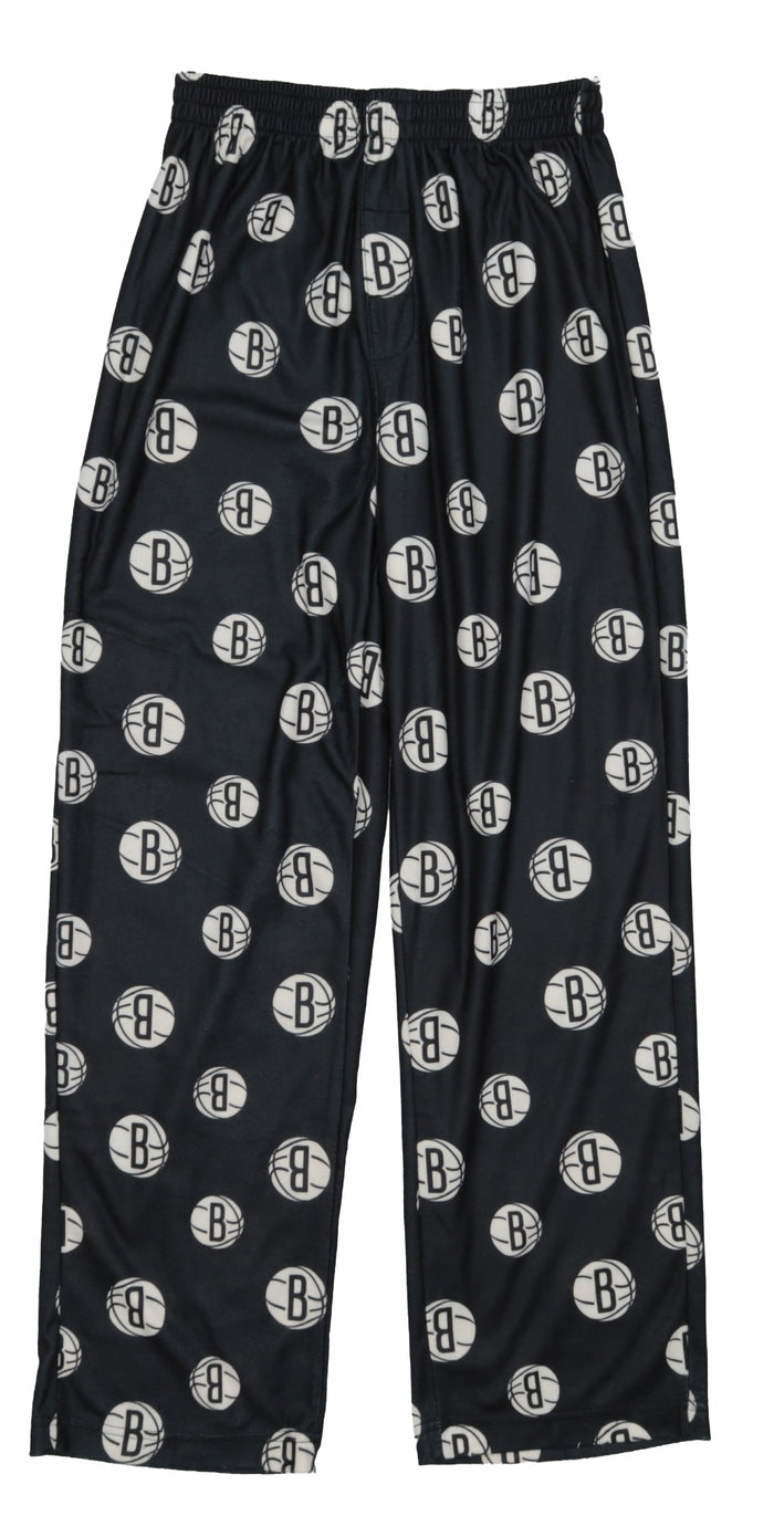 Outerstuff NBA Boys Youth Lounge Pant, Brooklyn Nets, Team Color