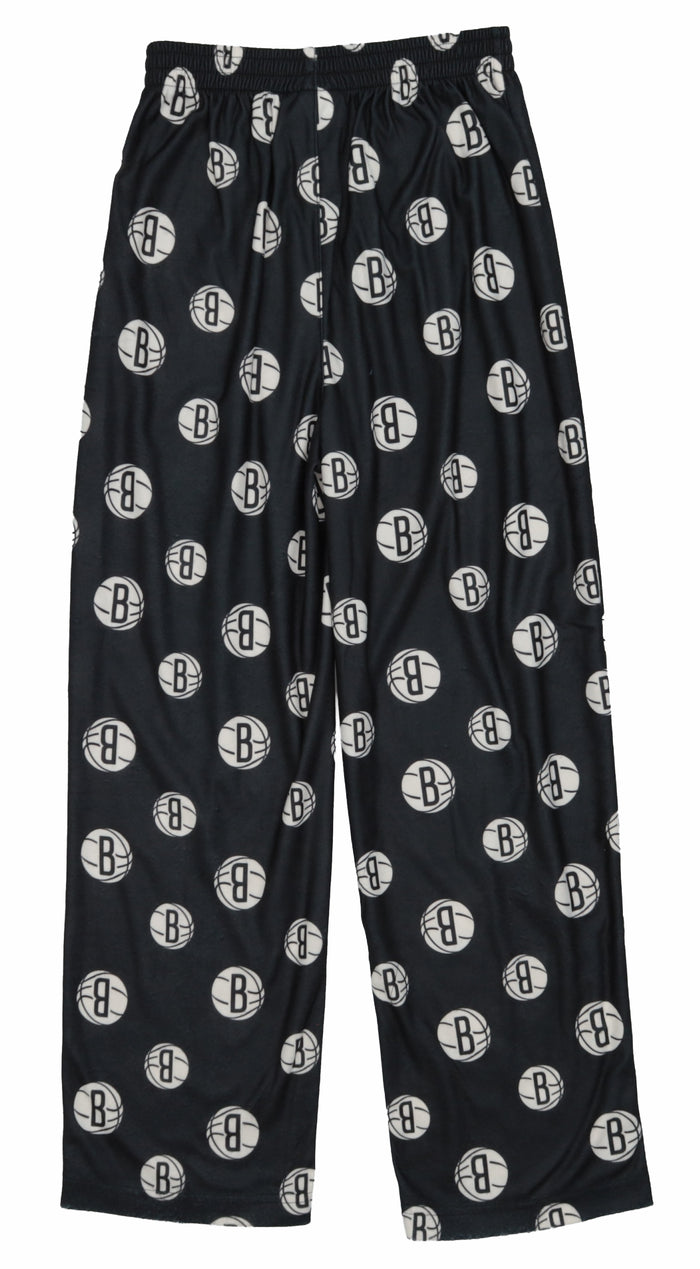Outerstuff NBA Boys Youth Lounge Pant, Brooklyn Nets, Team Color