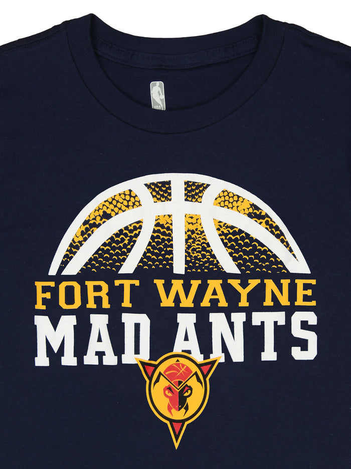 Outerstuff NBA G League Fort Wayne Mad Ants Boys Youth 8-20 Dome Cotton Tee, Team Color