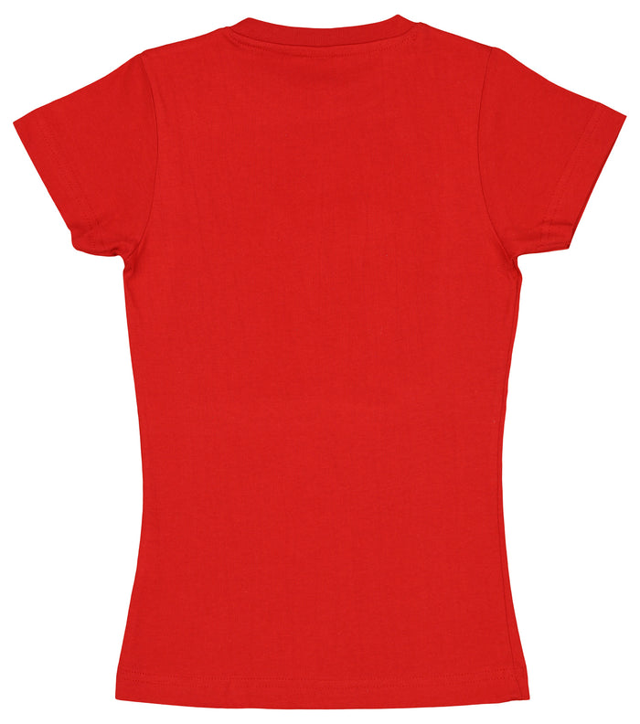 Outerstuff NBA Houston Rockets Girls 7-16 Short Sleeve Play with Heart Cotton Tee, Team Color