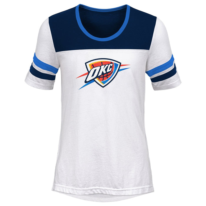 Outerstuff NBA Little Girls (4-6X) Oklahoma City Thunder Point Guard Short Sleeve T-Shirt