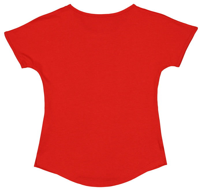 Outerstuff NBA Portland Trail Blazers Girls 7-16 Short Sleeve Dolman Cotton Tee, Team Color