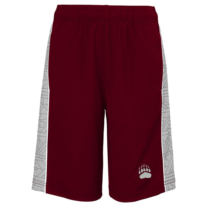 Outerstuff NCAA Boy's Youth Break Points Shorts, Montana Grizzlies, Maroon