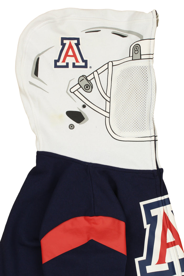 Outerstuff NCAA Boys Youth Full Zip Fleece Helmet Hoodie, Arizona Wildcats