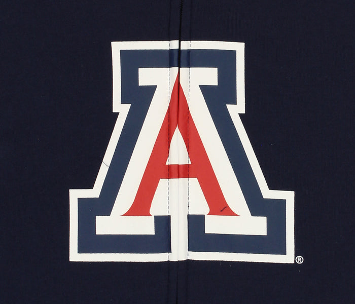 Outerstuff NCAA Boys Youth Full Zip Fleece Helmet Hoodie, Arizona Wildcats