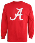 Outerstuff NCAA Mens Alabama Crimson Tide Red Long Sleeve Primary Logo T-Shirt