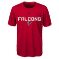 Outerstuff NFL Atlanta Falcons Boys Kids Maximal Dri-Tek Performance Short Sleeve T-Shirt