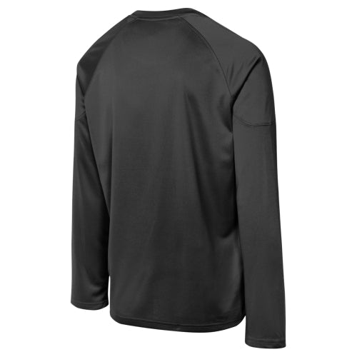 Outerstuff NFL Boys Youth Win Zone Long Sleeve Tee, Carolina Panthers, Team Color