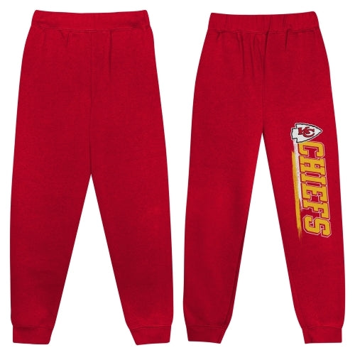 Outerstuff NFL Chiefs Boys 4-18 Fleece Pants