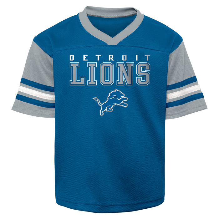 Outerstuff NFL Detroit Lions Youth Boys Knit Top Jersey With Team Logo