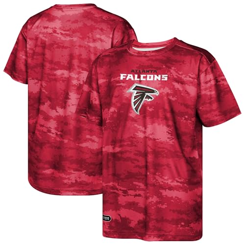 Outerstuff NFL Falcons Boys Youth Scrimmage Short Sleeve Tee Sublimation