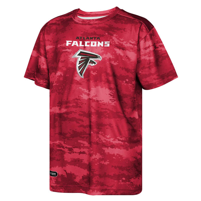 Outerstuff NFL Falcons Boys Youth Scrimmage Short Sleeve Tee Sublimation
