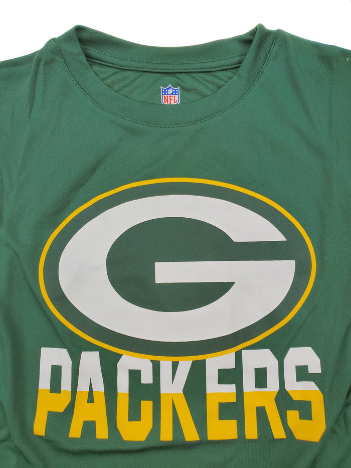 Outerstuff NFL Green Bay Packers Boys Youth Back On Top Short Sleeve Tee Green