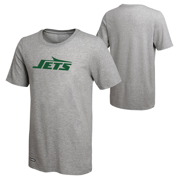 Outerstuff NFL Jets Mens Stadium Logo Short Sleeve Tee
