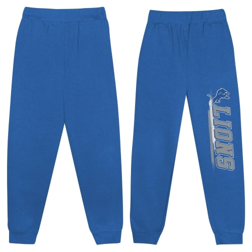 Outerstuff NFL Lions Boys 4-18 Fleece Pants