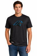 Outerstuff NFL Men's Carolina Panthers Stadium Retro Short Sleeve Poly Tee Black