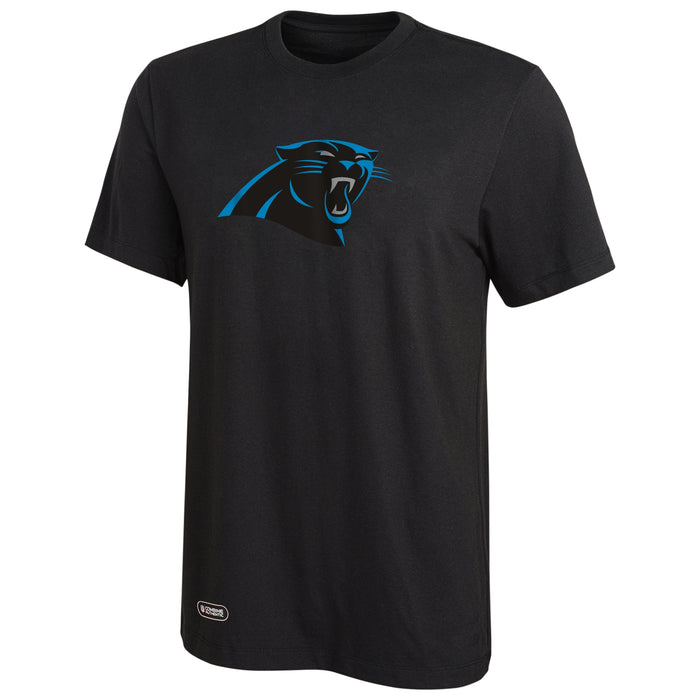 Outerstuff NFL Men's Carolina Panthers Stadium Retro Short Sleeve Poly Tee Black