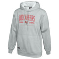 Outerstuff NFL Men's Coin Toss Pullover Performance Fleece Hoodie, Kansas City Chiefs - Gray