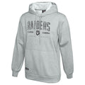 Outerstuff NFL Men's Coin Toss Pullover Performance Fleece Hoodie, Las Vegas Raiders - Gray