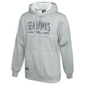 Outerstuff NFL Men's Coin Toss Pullover Performance Fleece Hoodie, Seattle Seahawks - Gray
