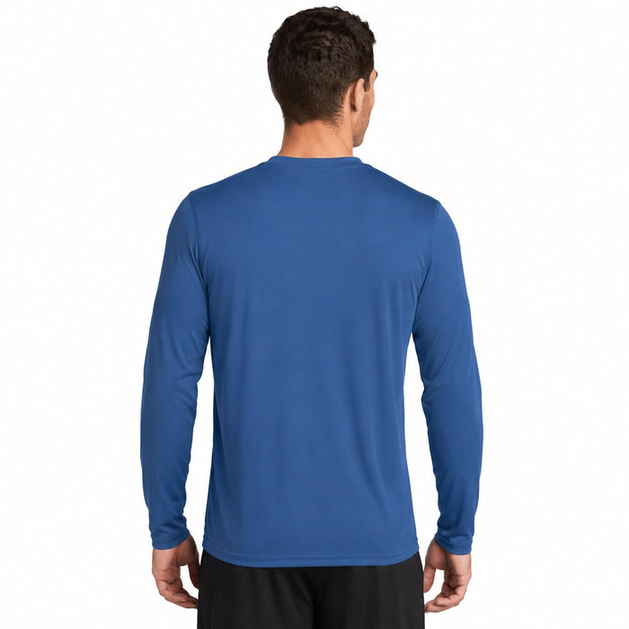 Outerstuff NFL Men's Detroit Lions Team Color Long Sleeve Performance T-Shirt Top, Up Field