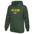Outerstuff NFL Men's Green Bay Packers Stated Pullover Hoodie, Green