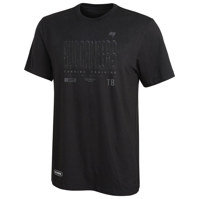 Outerstuff NFL Men's High Power Short Sleeve Cotton Tee, Officially Licensed Apparel, Tampa Bay Buccaneers, Multi