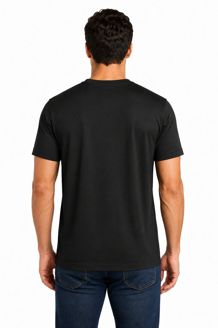 Outerstuff NFL Men's Las Vegas Raiders Stadium Retro Short Sleeve Poly Tee Black
