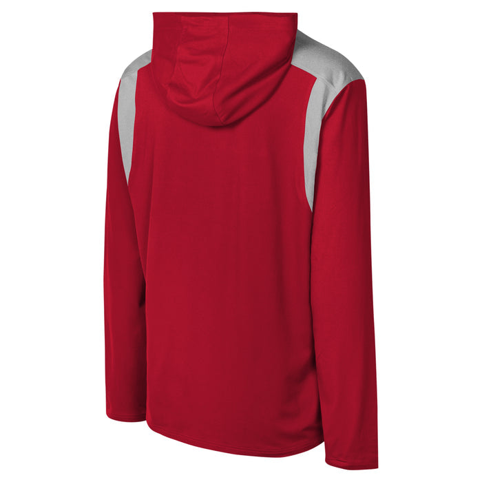 Outerstuff NFL Mens Long Sweep Pullover Hoodie, Tampa Bay Buccaneers, Team Color