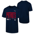 Outerstuff NFL Men's Pumped Up Short Sleeve Poly Tee, New England Patriots, Multi
