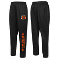 Outerstuff NFL Men's Side Line Elastic Tech Jogger, Cincinnati Bengals, Team Color