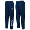 Outerstuff NFL Men's Side Line Elastic Tech Jogger, Tennessee Titans, Team Color