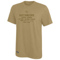 Outerstuff NFL Men's Spread Offense Short Sleeve Poly Tee, Officially Licensed Apparel, Tampa Bay Buccaneers, Multi