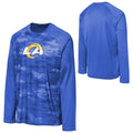 Outerstuff NFL Rams Boys Youth Win Zone Long Sleeve Tee