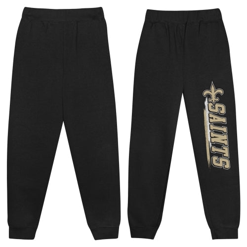 Outerstuff NFL Saints Boys 4-18 Fleece Pants