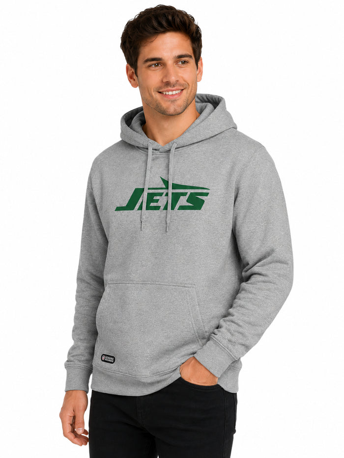Outerstuff NFL Stadium Logo Pullover Hoodie, Comfortable Fit, Official Licensed Gear, New York Jets