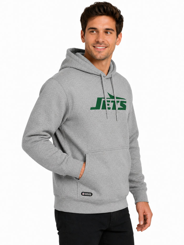Outerstuff NFL Stadium Logo Pullover Hoodie, Comfortable Fit, Official Licensed Gear, New York Jets
