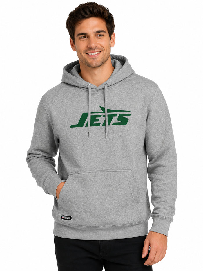 Outerstuff NFL Stadium Logo Pullover Hoodie, Comfortable Fit, Official Licensed Gear, New York Jets