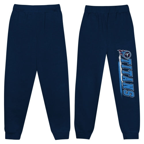 Outerstuff NFL Titans Boys 4-18 Fleece Pants