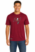 Outerstuff NFL Unisex Men's and Women's Primary Logo Short Sleeve Lightweight T-Shirt, Team Color, Tampa Bay Buccaneers