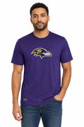 Outerstuff NFL Unisex Men's and Women's Primary Logo Short Sleeve Lightweight T-Shirt, Team Color, Baltimore Ravens